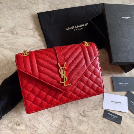 YSL Envelope 392739 Red