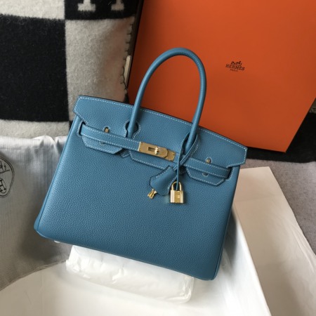 Hermes Birkin Blue