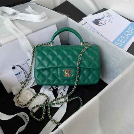 Chanel Mini CF Handle AS243?1 Green