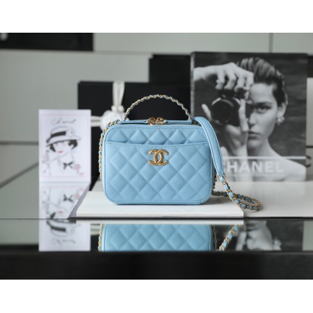 Chanel Vanity Case Blue